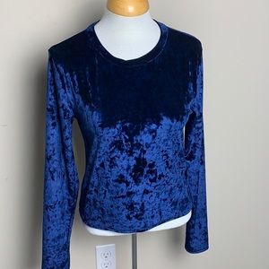 NWOT Rolla Coster Velvet Top